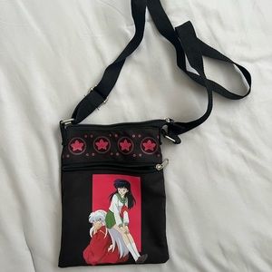 inuyasha anime cross body bag hot topic